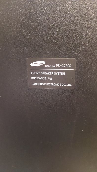 Колонки Samsung PS-C730D, підсилювач звуку для караоке KAWACHI KA-098