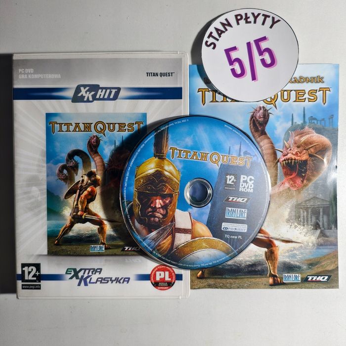 gra pc - titan quest pc polskie wydanie pl