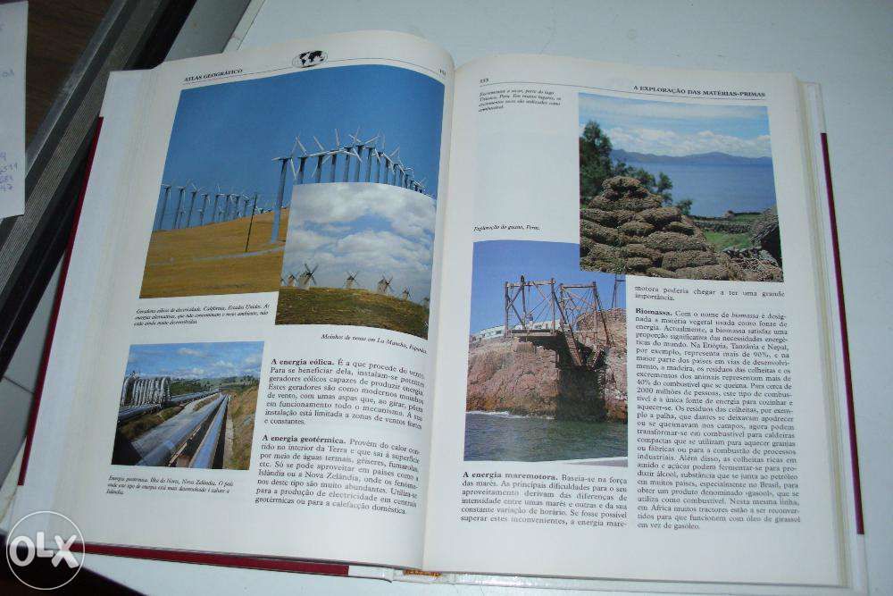 Atlas do mundo Vol. 30 e Geografia Universal Ilustrada