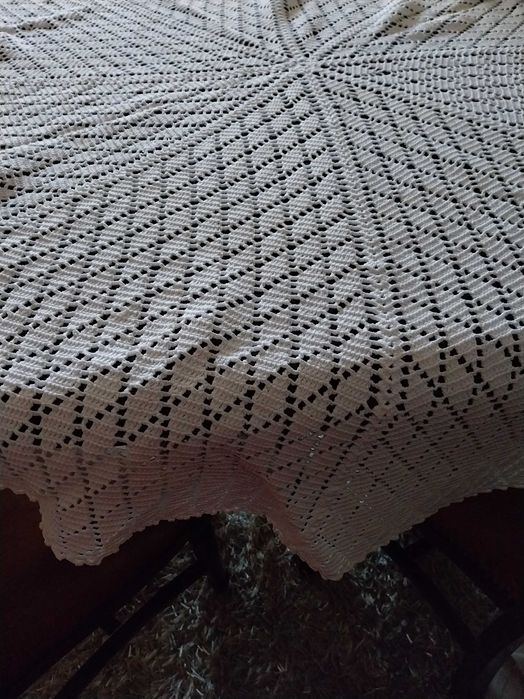 Toalha em croché, linha nº6