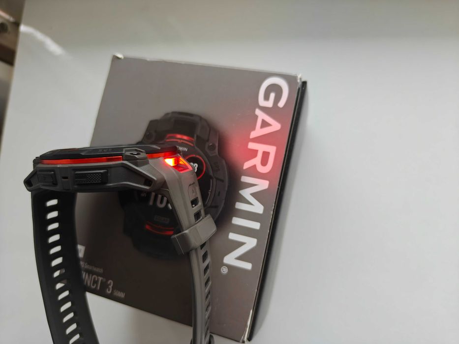 Годинник Garmin Instinct 3 50mm Solar Charcoal