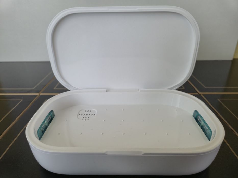 Mobile Phone Charging Sterilizing BOX SW02-C /Санітайзер UV Sanitiser /QI Charger Review