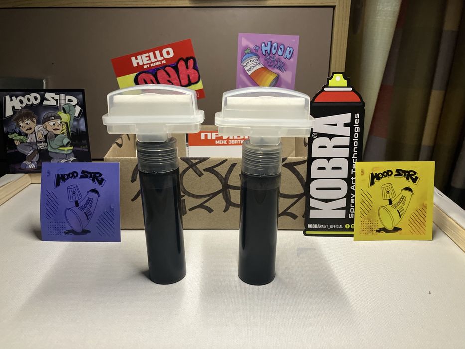 Швабра 50мм,solid markers-соліди,стікери HELLO my name is