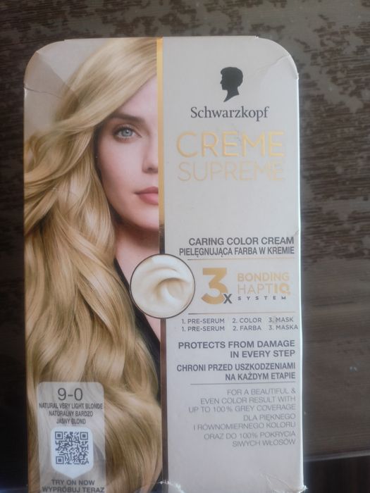 Farba do włosów.