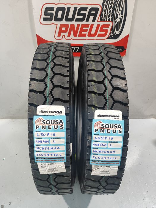 2 pneus novos Nortenha 6.50R16 - Oferta dos Portes