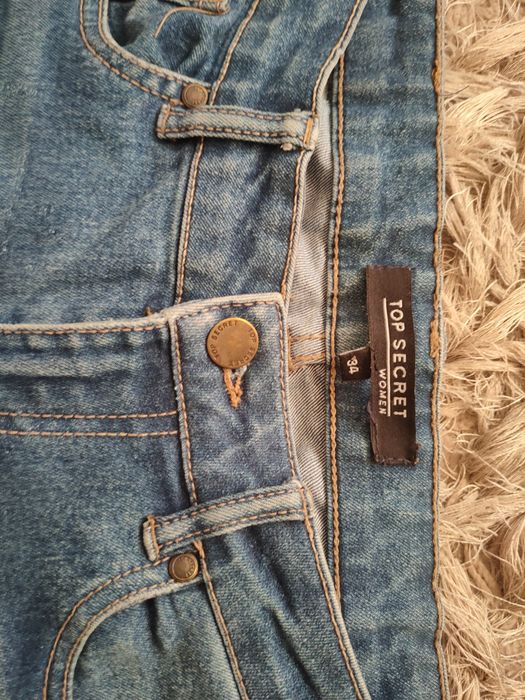 Jeans Top Secret roz 34-36 bdb