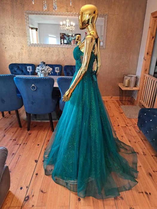 Zjawiskowa suknia Paradise Glamour Emerald dla barbaragolec8