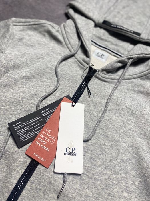 БЕЗ ПЕРЕДОПЛАТИ / C.P COMPANY Зіп худі з круглою лінзою
