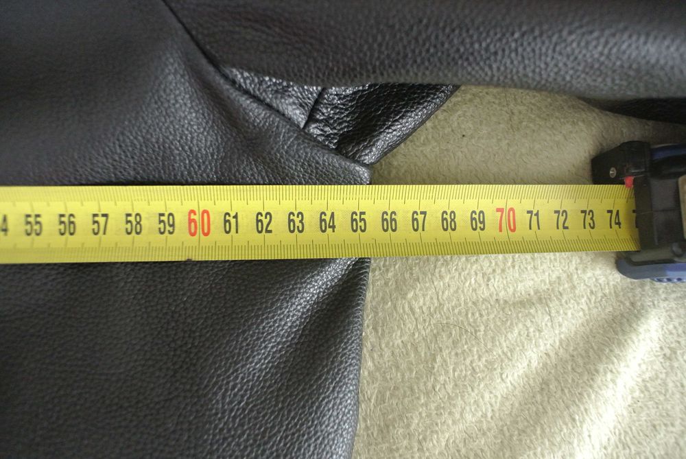 Męska kurtka skórzana XL