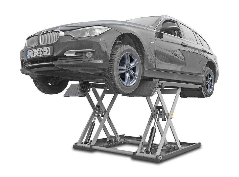 Podnośnik samochodowy nożycowy 120cm GRUBBER MT350EXL