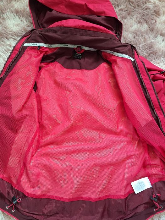 Kurtka Adidas clima proof rozm S 36 ciemny róż