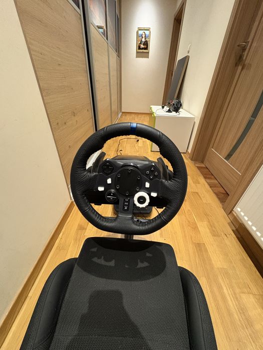 Logitech g29 custom+ kokpit playseat + Shifter custom -zestaw simrace