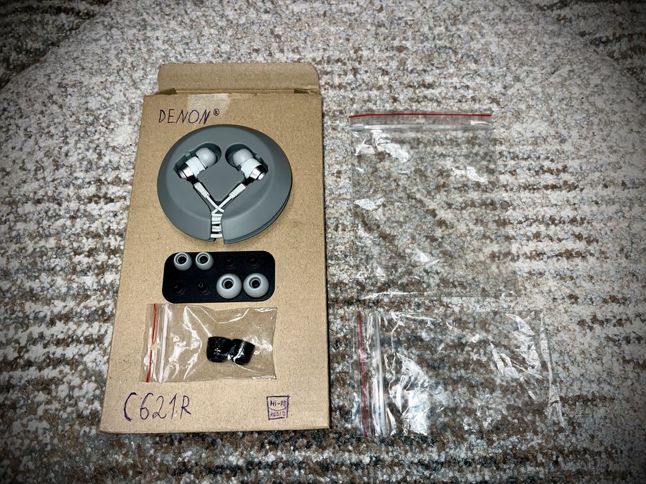 Audiofilskie słuchawki dokanałowe: Denon AH-C 621R
