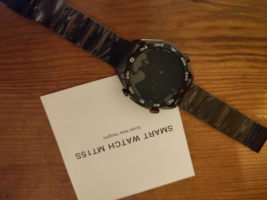 Smartwatch MT15S Compass AOD BT Call MP3 player