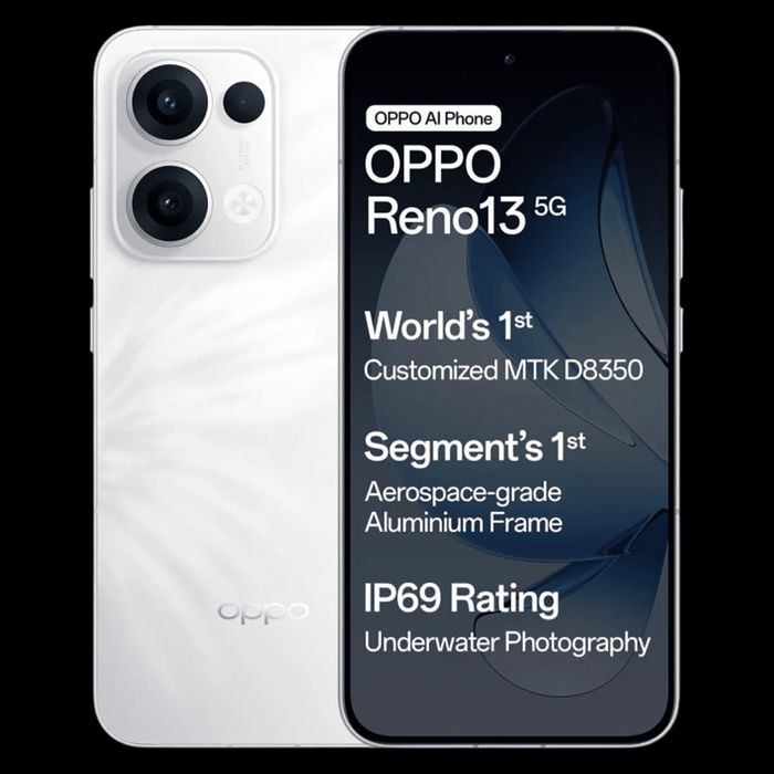 OPPO Reno 13 5G 12/256 Branco Pluma Ac/ trocas
