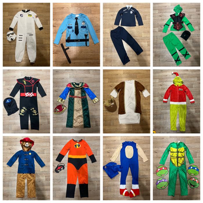 Костюм карнавальный для мальчика на 7-8 лет 122-128 на новый год