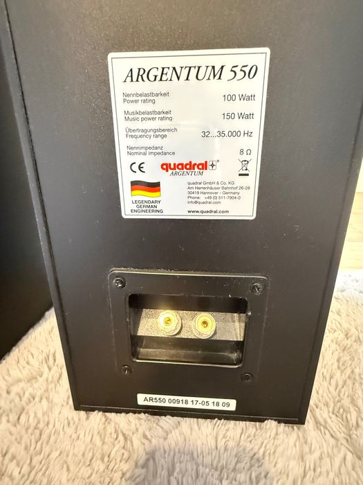 Kolumny Quadral Argentum 550 black