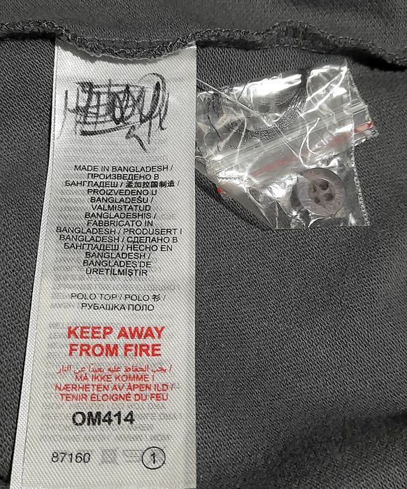 Ого-го какой размерчик новая футболка большой размер поло батал 4XL