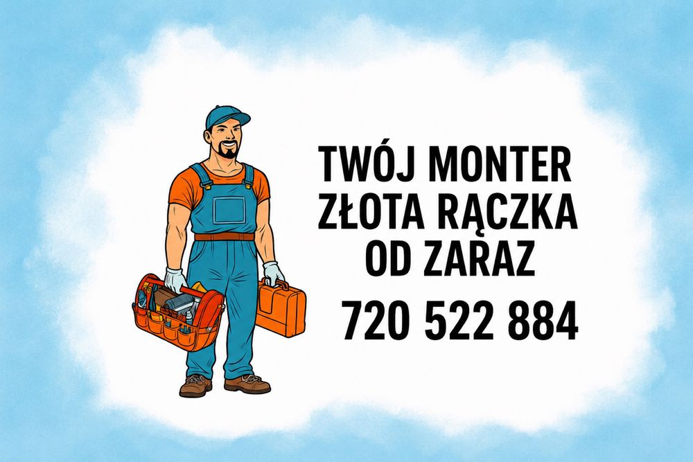 Złota Rączka | Twój Monter | Profesjonalne naprawy i montaż/  Kompleksowo 24/7