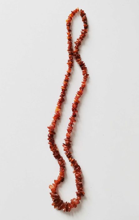 korale bursztynowe sieczka