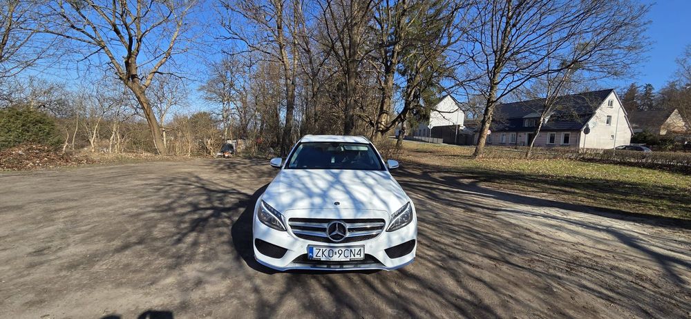 Mercedes-Benz Klasa C Mercedes W205 C200, 9 G- Tronic, pakiet zewnętrzny AMG, salon Polska,