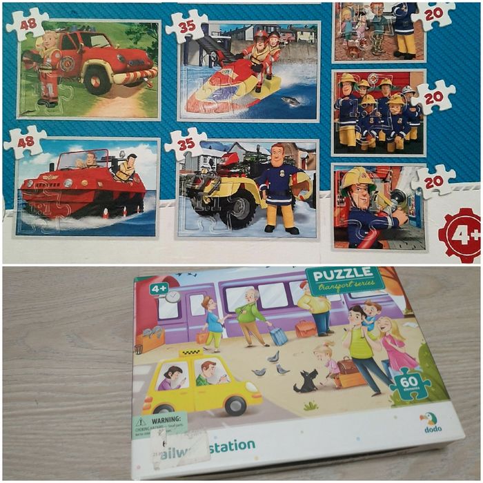 Пазли .Пазли професія. Кубики впізнай поофесію