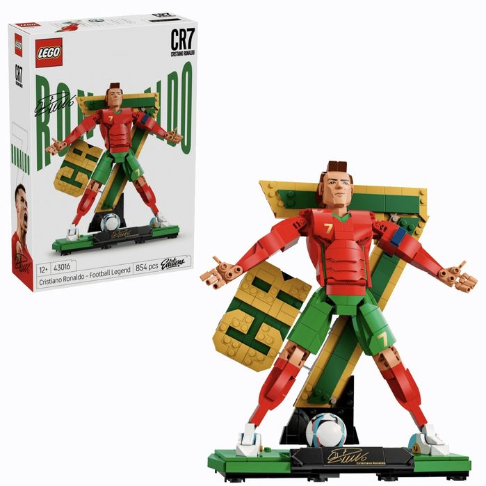 Lego 43016 - Cristiano Ronaldo – Lenda do Futebol

Average rating 4.9 out of 5 stars