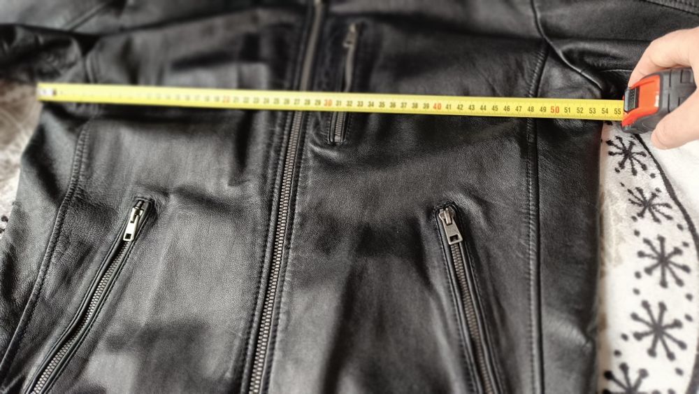 Kurtka skórzana r. 52, męska