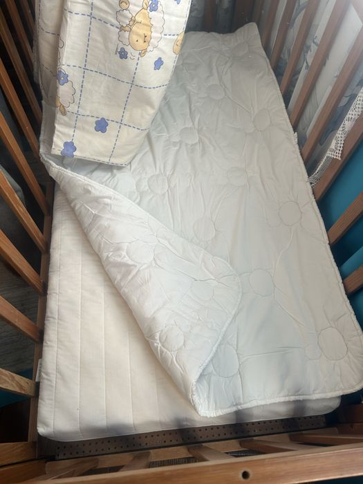 Cama grades criança Trama com colchão IKEA VYSSA oferta edredão