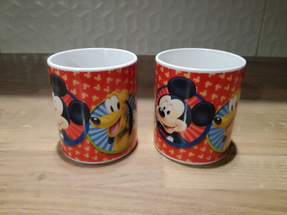 kubki Disney dziecięce 2 szt porcelana