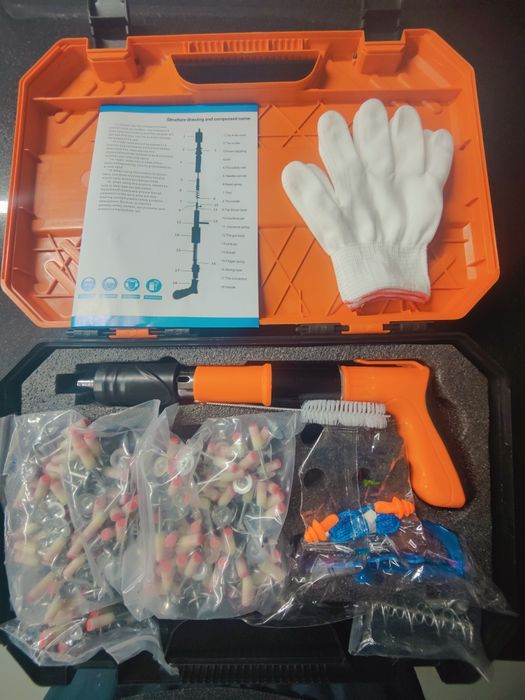 Pistola pregos portátil