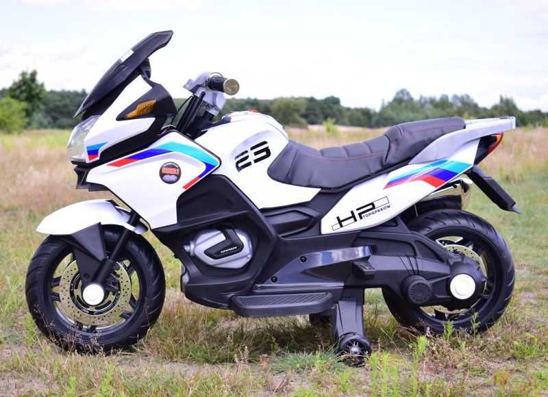 BAWIBUS.PL motorek MEGA MOTOR na akumulator dla dzieci GAZ W RĄCZCE