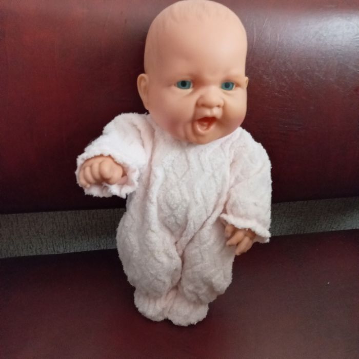 Кукла пупс лялька реалистичная в люльке рост 34 см