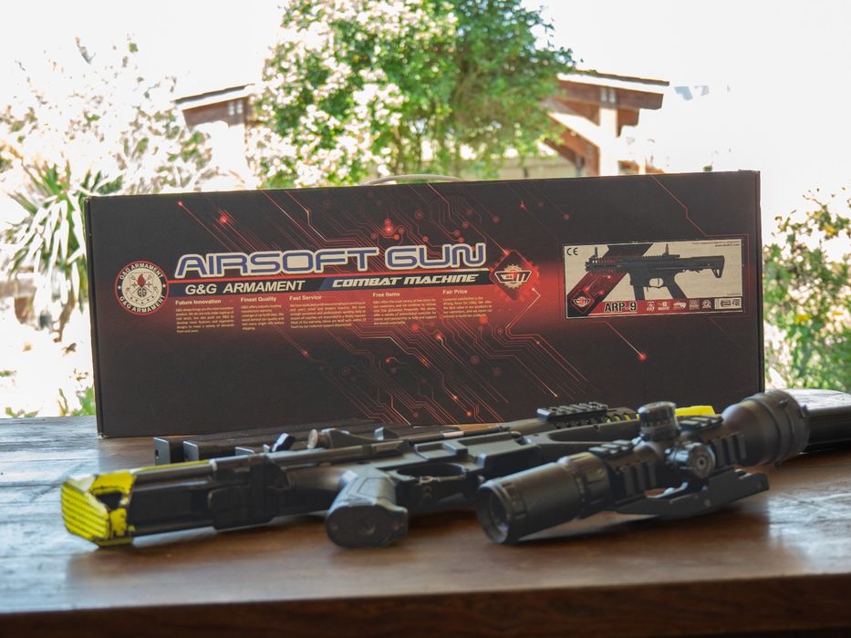 Réplicas curtas de airsoft.