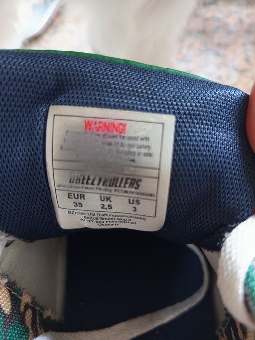 Sapatilhas com rodas