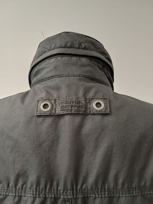 Czarna męska kurtka Camel Active rozm 2XL.