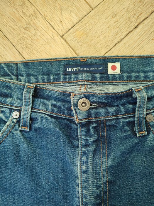 Levi's Made & Crafted 511, japoński selvedge raw denim 32x32