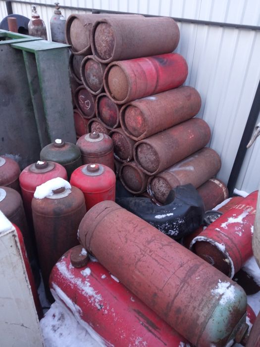 Баллоны пропановые для сварки мангалов в буржуек