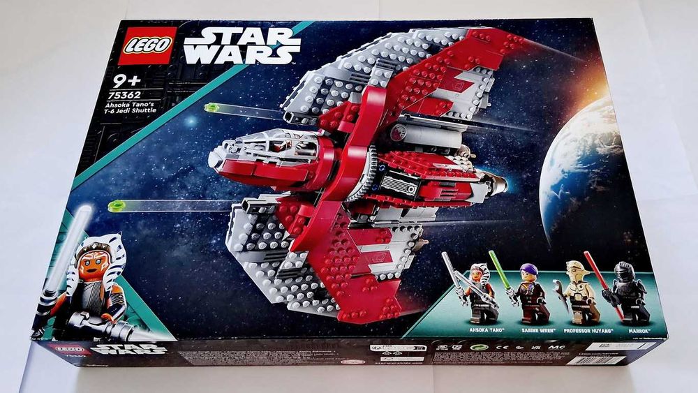 Lego Star Wars 75362 Ahsoka Tano's T-6 Jedi Shuttle selado