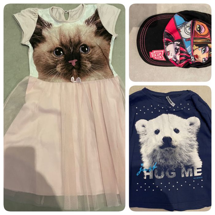 Zestaw ubrań - dziewczynka 134/140