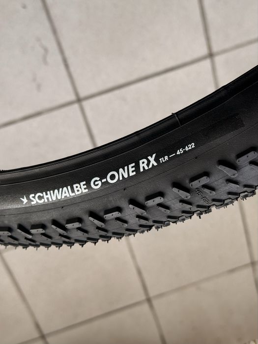 Komplet opon Schwalbe G-One RX 45 - 622 (700c , 28 cali) gravel nowe