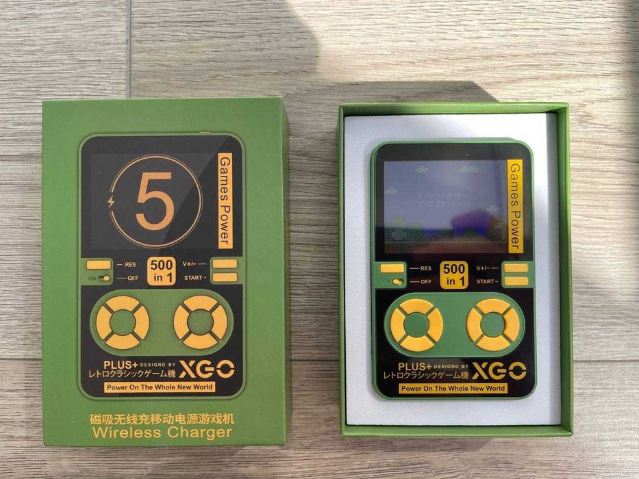 Павер Банк з грою, МАРІО! XGO 5000 мА/h MagSafe