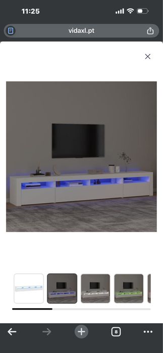 Vendo movel tv com Leds