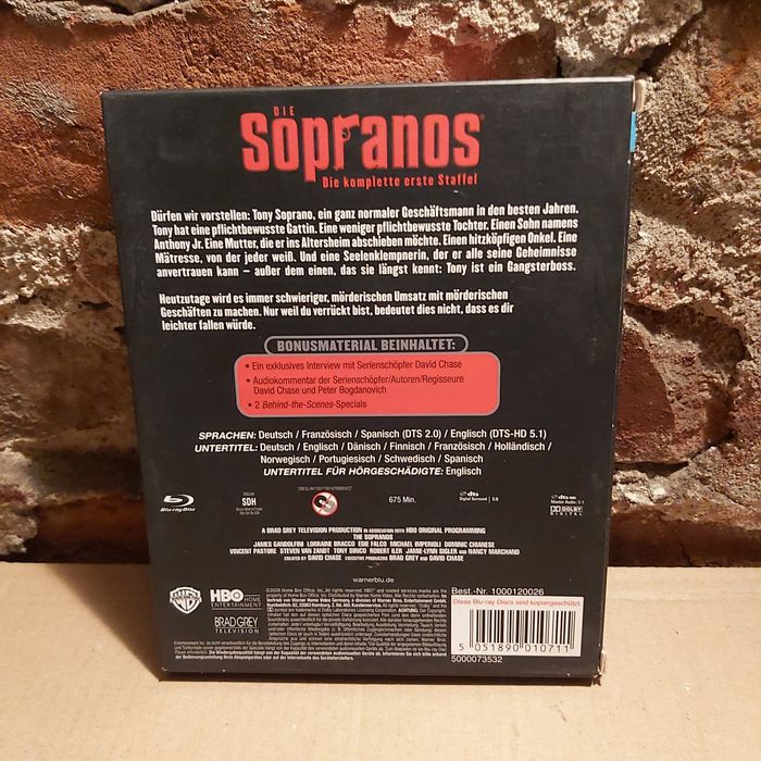 Rodzina Soprano blu-ray bez pl.