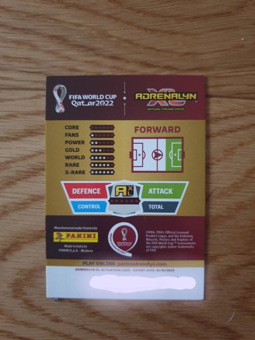 Cromos Adrenalin XL Limited Edition