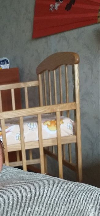 Дитяче ліжко з кокосовим матрасом 10 см
