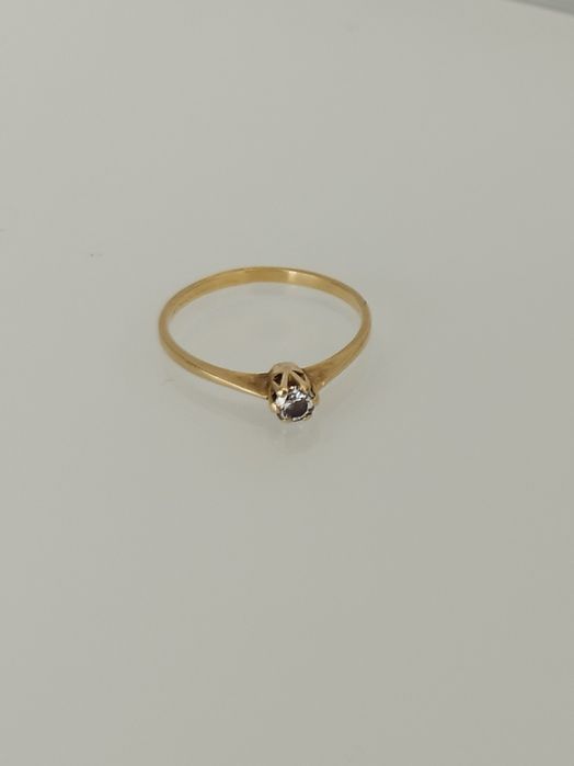 Anel em ouro de 19,2kt