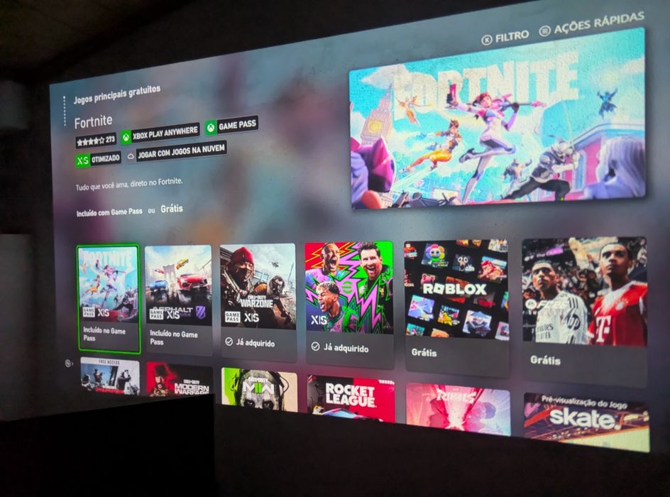 Xbox One 500Gb com 2 jogos  incluídos