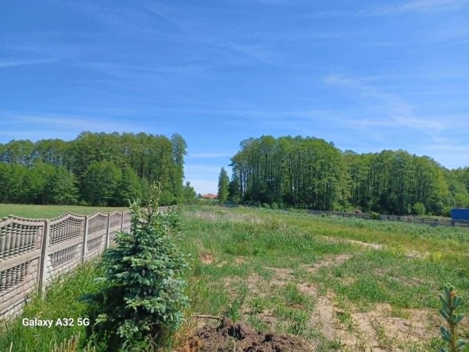 Działka z pozwoleniem na budowę Giemzów( Wandalin). - Widok 5