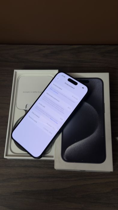 Sprzedam iPhone 15 Pro 128GB Stan bardzo dobry!